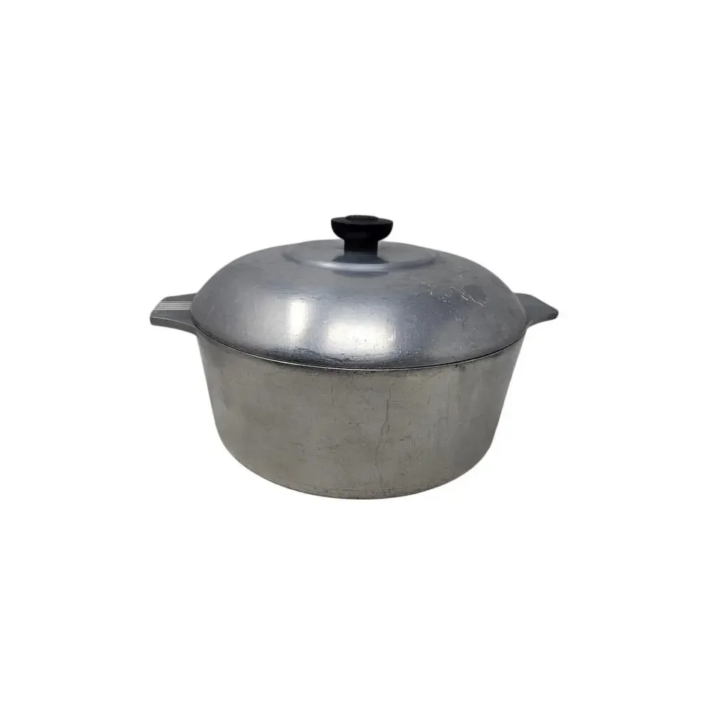 Vintage 60s Wagner Ware Magnalite 4248 Dutch Oven Aluminum Cajun Cooking